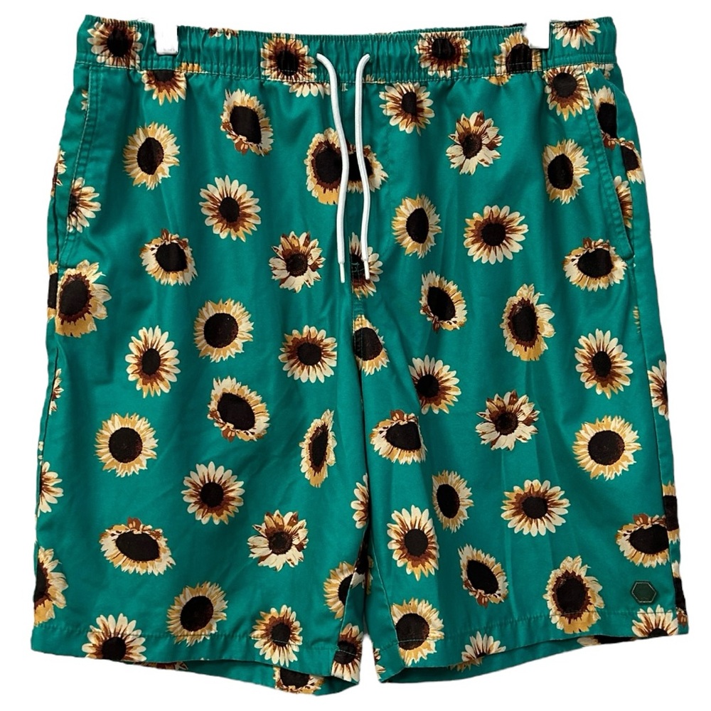 Empyre Men’s Sunflower‎ Swim Shorts Sz L